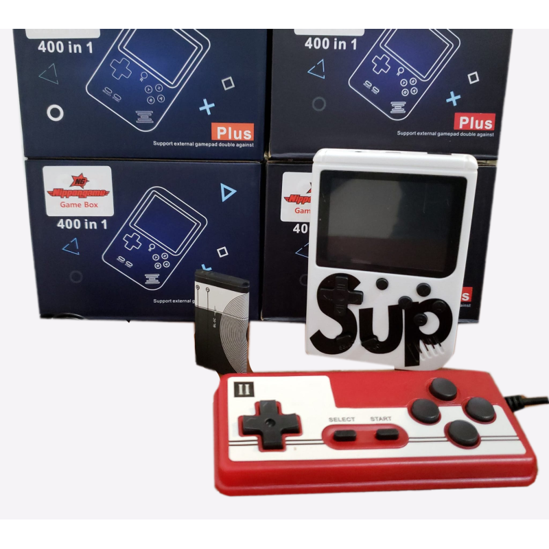 Comprar Consola Portátil Retro Sup Game Box Plus con 400 Juegos